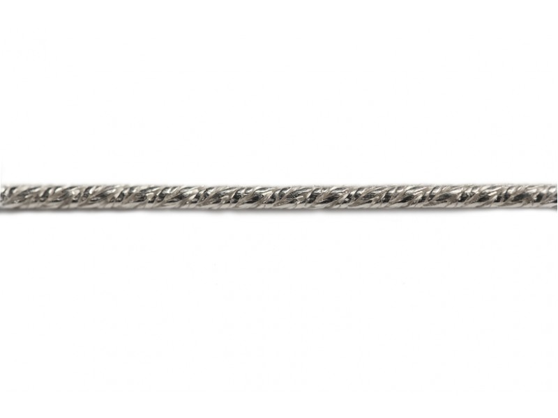 Sterling Silver 925 Rope Chain, 2.1 mm (24)