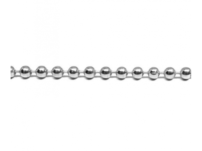 Sterling Silver 925 Ball Chain - 2 mm (71)