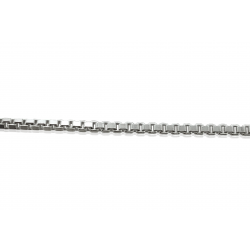 Sterling Silver 925 Venezian Box Chain - 0.7 mm (79)