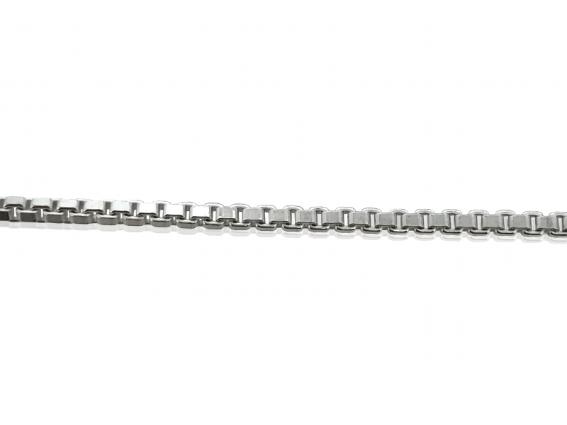 Sterling Silver 925 Venezian Box Chain - 1.5 mm (80)