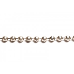 Sterling Silver 925 Ball Chain, 2.5 mm(72)