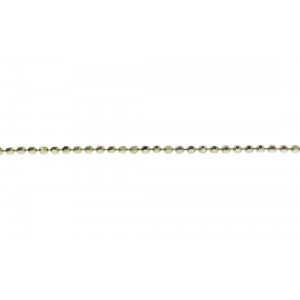 Sterling Silver 925 Diamond Cut Ball Chain - 1.5 mm (74)