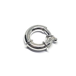 Sterling Silver 925 Spring / Bolt Ring, 18.8 x 4.2 mm