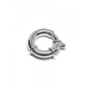 Sterling Silver 925 Spring / Bolt Ring, 18.8 x 4.2 mm