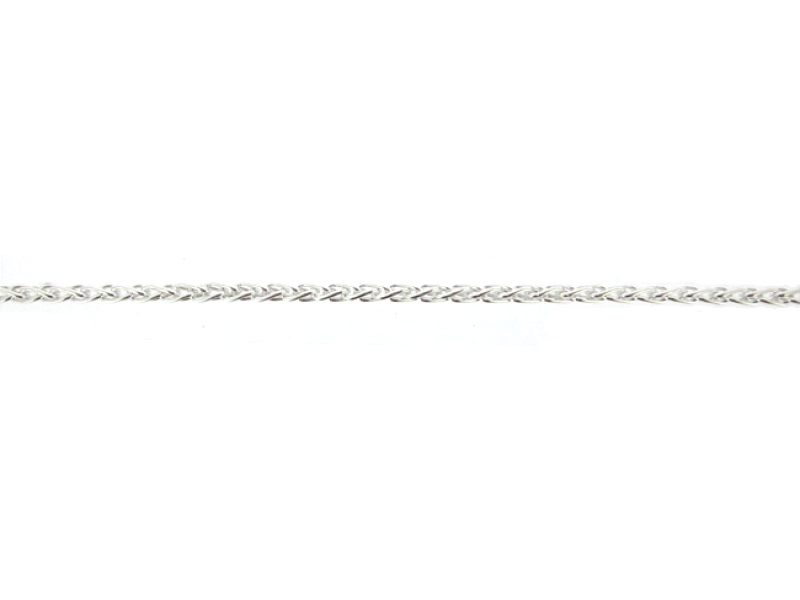 Sterling Silver 925 Spiga Chain, 1.8 mm (25)