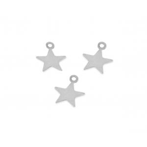 Sterling Silver 925 Tiny Star Charm