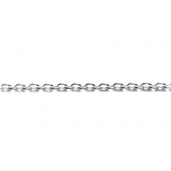 Sterling Silver 925 Round Trace Chain Forzatina, 2 mm (63)