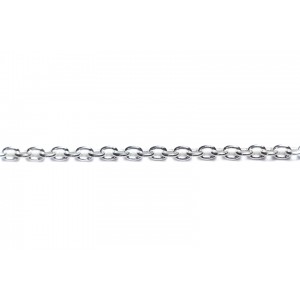 Sterling Silver 925 Round Trace Chain Forzatina, 2 mm (63)