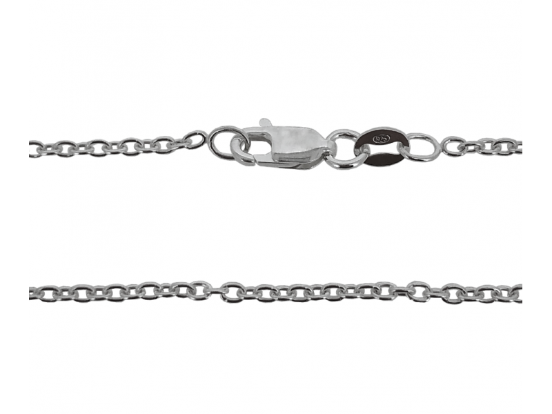 Ready Made Sterling Silver 925 Trace Chain - 1.6mm / 16"
