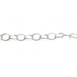 Sterling Silver 925 Oval Trace Chain (62)