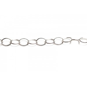 Sterling Silver 925 Oval Trace Chain (62)