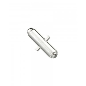 Silver 935 Cufflink finding Round Bar