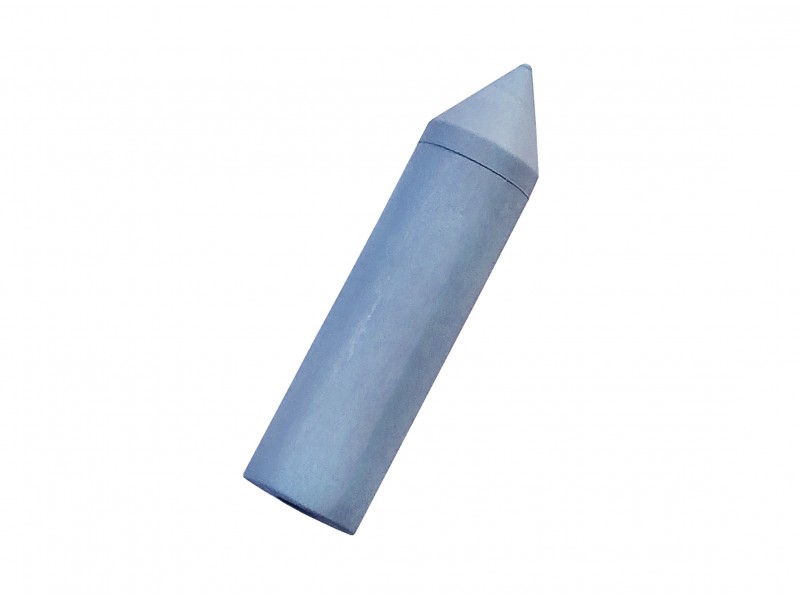 Fine Silicon carbide Bullet, 1",blue