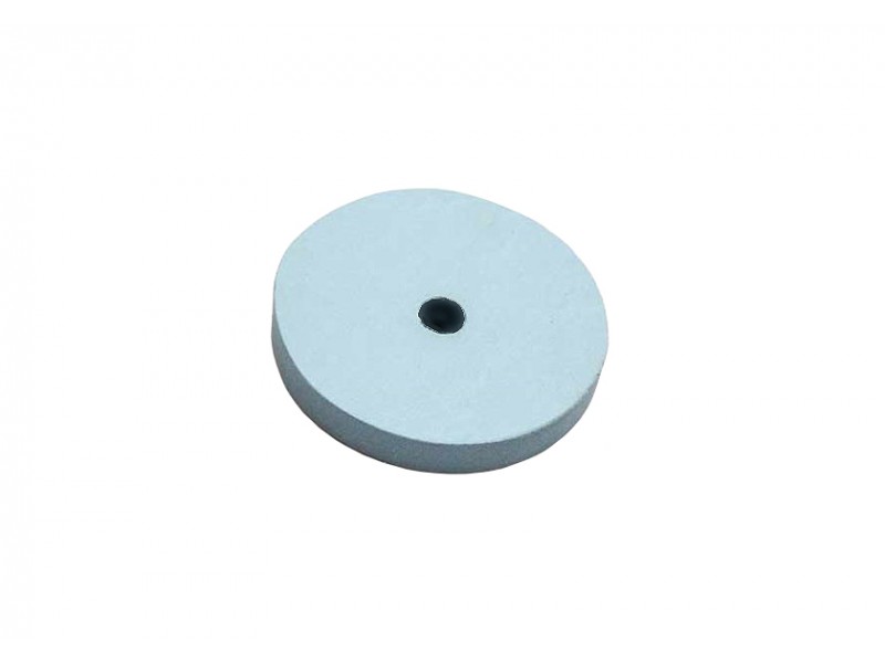 Fine flat edge silicon carbide, 7/8", blue