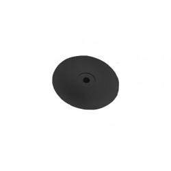 Medium Knife edge silicon carbide, 7/8", black