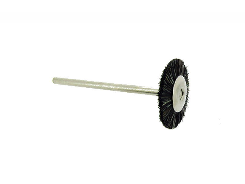 Extra Soft Bristle Wheel Brush 19mm on shank 2.34mm