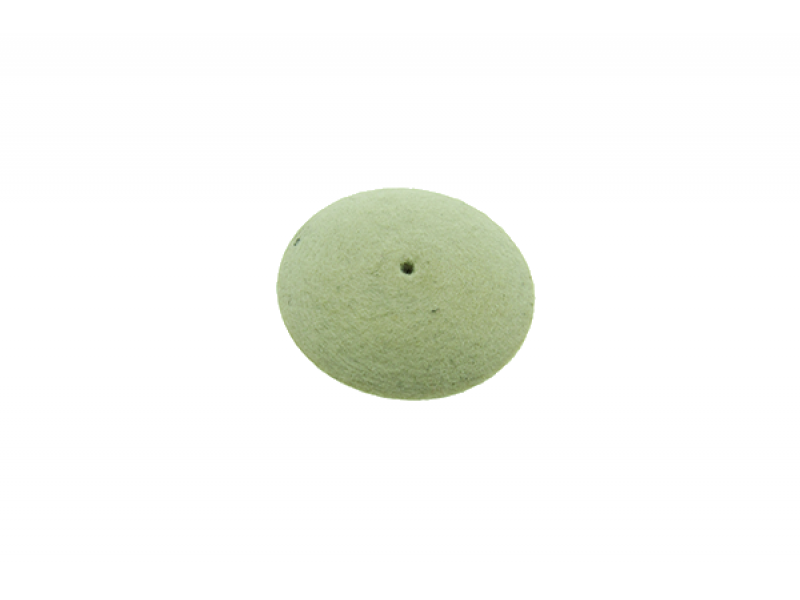 Knife Edge Felt Wheel, hard, 38mm, pin hole in a center 