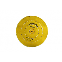 Yellow Buff 5'', 60 ply, 3 row stitching