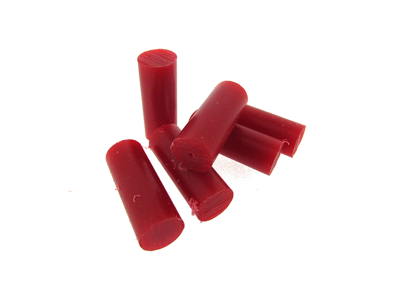 MATT WAX PELLETS-for gun 8002099 -RED- FOR WEAVING WORK 20pcs