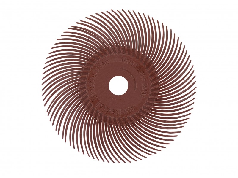 RADIAL BRISTLE DISC - RED 