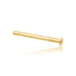 Gold Filled Ear Post with Disc - 1.5mm