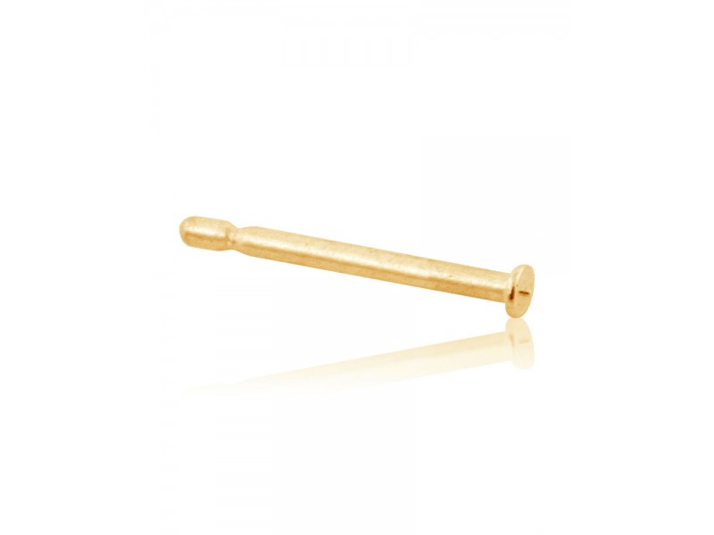 Gold Filled Ear Post with Disc - 1.5mm