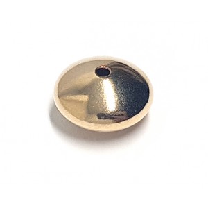 Gold Filled Saucer bead 7mm