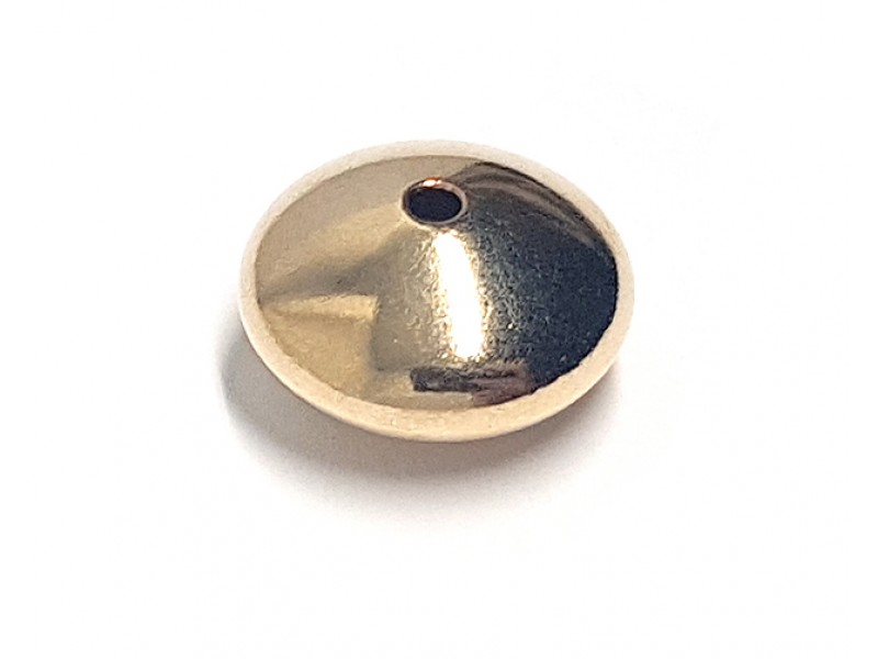 Gold Filled Saucer bead 7mm