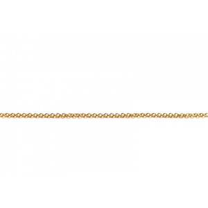 Gold Filled very Fine Trace Chain, 1.5 mm wide, 0.3 mm wire