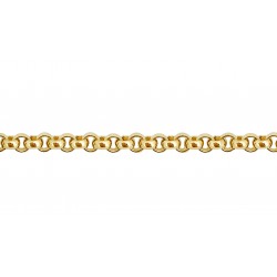 Gold Filled Rolo Belcher Chain - 2mm