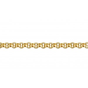 Gold Filled Rolo Belcher Chain - 2mm