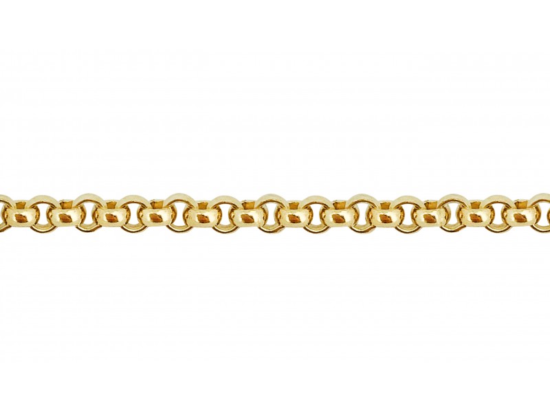 Gold Filled Rolo Belcher Chain - 2mm