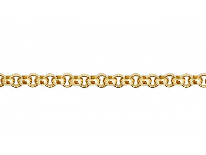 Gold Filled Rolo Belcher Chain - 2mm
