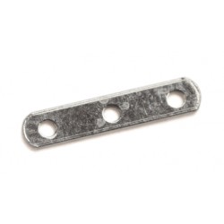 Sterling Silver 925 6 hole Separator Bar, 5mm spaces 