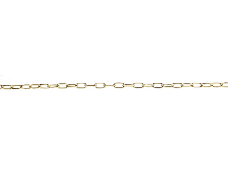 Gold Filled Oval Cable Chain - 1.5 x 3mm