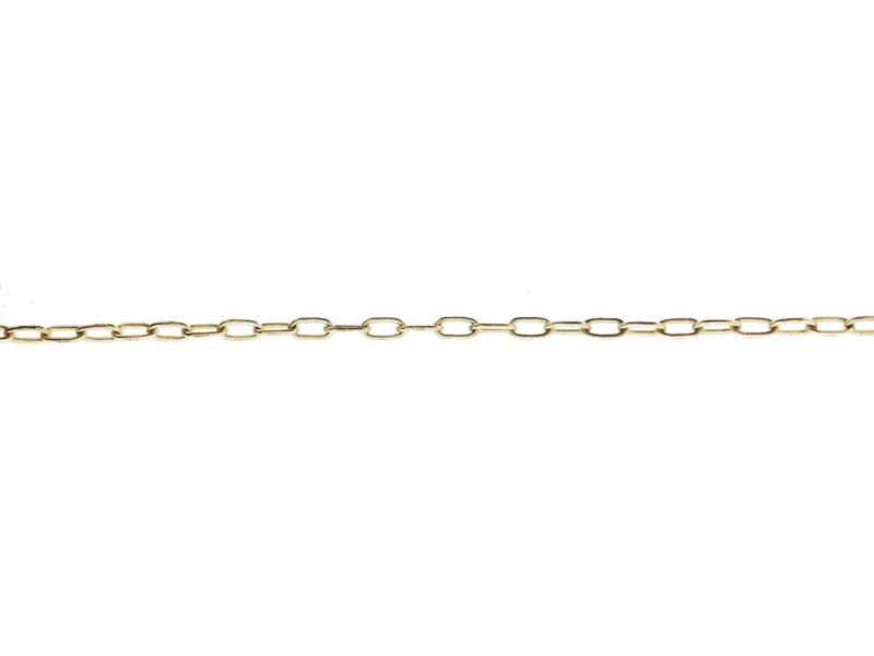 Gold Filled Oval Cable Chain - 1.5 x 3mm