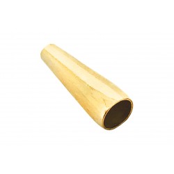 GOLD FILLED TAPERED BEAD, CONE MEDIUM (12mm LONG, 2 & 4mm HOLES)  