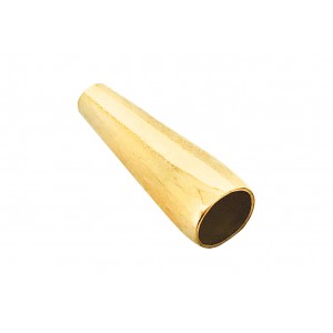 GOLD FILLED TAPERED BEAD, CONE MEDIUM (12mm LONG, 2 & 4mm HOLES)  