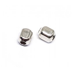 Sterling Silver 925 Square Bead 4mm