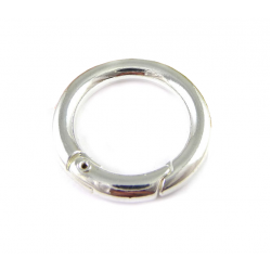 Sterling Silver 925 Continuous Spring Ring 20mm 