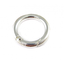 Sterling Silver 925 Continuous Spring Ring 15mm, 3.45mm thick