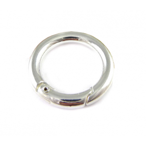 Sterling Silver 925 Continuous Spring Ring 15mm, 3.45mm thick