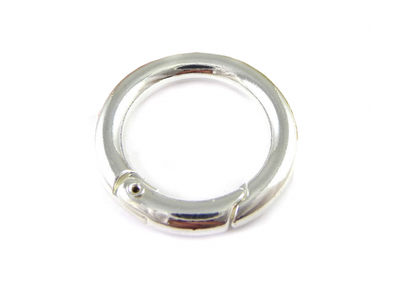 Sterling Silver 925 Continuous Spring Ring 20mm 