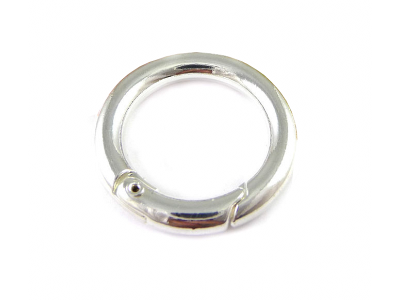 Sterling Silver 925 Continuous Spring Ring 15mm, 3.45mm thick