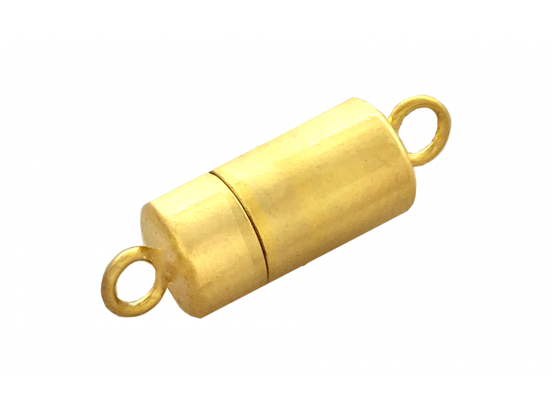 Sterling Silver 925 Gold Plated Magnetic Clasp 6mm x 13mm