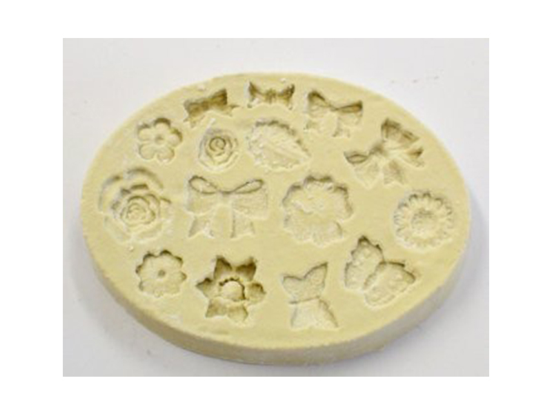 PMC Flexible Mould with multiple designs - MINI FLOWERS & BOWS 