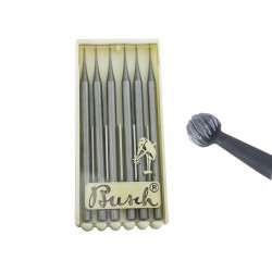 BUSCH ROUND BUR, 0.5mm, (2.34mm SHANK)  