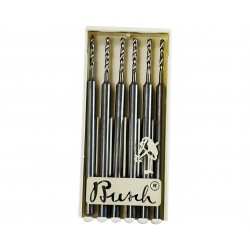 BUSCH TWIST DRILL,  SIZES 1.1MM, (2.34mm SHANK) 