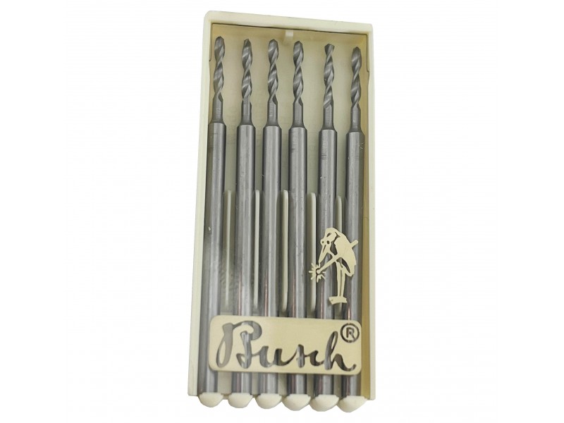 BUSCH TWIST DRILL, SIZES 1.2MM, (2.34mm SHANK)   