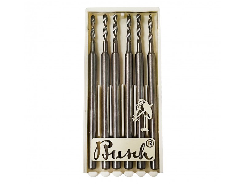 BUSCH TWIST DRILL, SIZES 1.4MM, (2.34mm SHANK)  